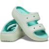Crocs Unisex Adult Classic Cozzzy Towel Sandals, Fuzzy Slippers and Slides(Plaster)