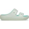 Crocs Unisex Adult Classic Cozzzy Towel Sandals, Fuzzy Slippers and Slides(Plaster)