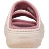 Crocs Unisex Adult Classic Cozzzy Towel Sandals, Fuzzy Slippers and Slides(Quartz)