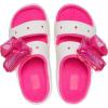 Crocs Unisex Adult Classic Cozzzy Towel Sandals, Fuzzy Slippers and Slides(White)