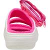 Crocs Unisex Adult Classic Cozzzy Towel Sandals, Fuzzy Slippers and Slides(White)