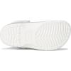 Crocs Unisex Adult Classic Glitter Clogs(Iridescent White)