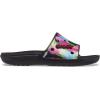 Crocs Unisex Adult Classic Graphic Slides(Black/Multi)