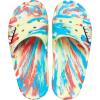 Crocs Unisex Adult Classic Graphic Slides(Sulphur/Multi)