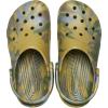 Crocs Unisex Adult Classic Marbled Tie-Dye Clogs(Aloe/Multi)