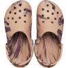 Crocs Unisex Adult Classic Marbled Tie-Dye Clogs(Cork/Multi)