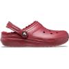 Crocs Unisex Adult Classic Marbled Tie-Dye Clogs(Garnet)