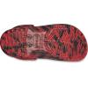 Crocs Unisex Adult Classic Marbled Tie-Dye Clogs(Pepper/Black)