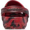 Crocs Unisex Adult Classic Marbled Tie-Dye Clogs(Pepper/Black)