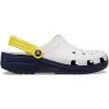 Crocs Unisex Adult Classic Retro Sport Slip On Clogs(White)