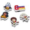 Crocs Unisex Jibbitz Shoe Charms Multi-Packs Boys Characters Collection Gundam One Size