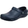 Crocs Unisex-Adult Bistro Clogs, Slip Resistant Work Shoes(Navy)