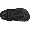 Crocs Unisex-Adult Classic Geometric Clog(Black)