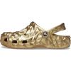 Crocs Unisex-Adult Classic Geometric Clog(Gold)