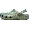 Crocs Unisex-Adult Classic Geometric Clog(Iridescent Aqua)