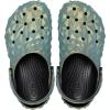 Crocs Unisex-Adult Classic Geometric Clog(Iridescent Aqua)