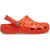 Crocs Unisex-Adult Classic Geometric Clog(Lava)