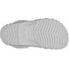 Crocs Unisex-Adult Classic Geometric Clog(Silver)