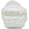 Crocs Unisex-Adult Classic Geometric Clog(White)