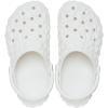 Crocs Unisex-Adult Classic Geometric Clog(White)