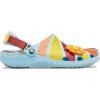 Crocs Unisex-Adult Classic Graphic Clogs(Arctic/Multi)