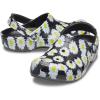 Crocs Unisex-Adult Classic Graphic Clogs(Black Daisy)