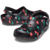 Crocs Unisex-Adult Classic Graphic Clogs(Cherry)