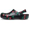 Crocs Unisex-Adult Classic Graphic Clogs(Cherry)