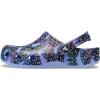 Crocs Unisex-Adult Classic Graphic Clogs(Moon Jelly/Multi Butterfly)