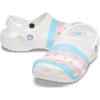 Crocs Unisex-Adult Classic Graphic Clogs(Rainbow)