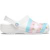 Crocs Unisex-Adult Classic Graphic Clogs(Rainbow)