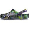 Crocs Unisex-Adult Classic Graphic Clogs(Storm/Meta Scape)