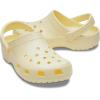 Crocs Unisex-Adult Classic Sparkly Clog, Metallic and Glitter Shoes(Buttercream)
