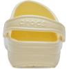 Crocs Unisex-Adult Classic Sparkly Clog, Metallic and Glitter Shoes(Buttercream)