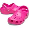 Crocs Unisex-Adult Classic Sparkly Clog, Metallic and Glitter Shoes(Pink Crush)