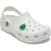 Crocs Unisex-Adult Jibbitz Shoe Charms – House Party Shoe Charm Singles, Charms for Teens and Adults(Hemp Leaf)