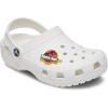 Crocs Unisex-Adult Jibbitz Shoe Charms – Jurrasic Park Dinosaur Shoe Charm Singles, Charms for Boys and Girls(Jurassic World Logo)