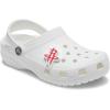 Crocs Unisex-Adult Jibbitz Shoe Charms – NBA Basketball Team Shoe Charm Singles, Sports Charms for Boys and Girls(Houston Rockets)
