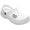 Crocs Unisex-Adult Jibbitz Shoe Charms – Number Shoe Charm Singles, Cute Charms for Girls and Boys(Number 2)