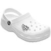 Crocs Unisex-Adult Jibbitz Shoe Charms – Number Shoe Charm Singles, Cute Charms for Girls and Boys(Number 4)