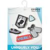 Crocs Unisex-Adult Jibbitz US Military Shoe Charms(Proud to Serve)