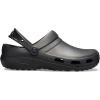 Crocs Unisex-Adult Specialist II Clogs, Slip Resistant Work Shoes(Black)