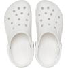 Crocs Unisex-Adult Via Clogs, Slip-on Shoes for Men and Women(White)