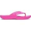 Crocs Unisex-Adult Via Flip Flop(Electric Pink)