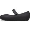 Crocs Unisex-Child Brooklyn Ballet Flats (Toddler/Little Kid/Big Kid)(Black)