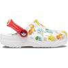 Crocs Unisex-Child Classic Clog(White/Multi)