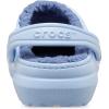 Crocs Unisex-Child Classic Lined Clog(Blue Calcite)