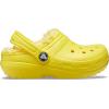 Crocs Unisex-Child Classic Lined Clog(Lemon)