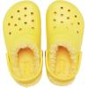 Crocs Unisex-Child Classic Lined Clog(Lemon)