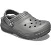 Crocs Unisex-Child Classic Lined Clog(Slate Grey)